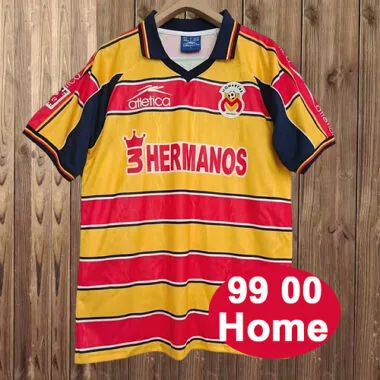 Retro Club Atl&eacute;tico Morelia 1999/00 Home Soccer Jersey S-XXL