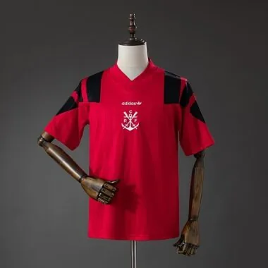 Flamengo 2026/27 EQT red Retro Jersey S-4XL