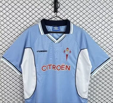 Retro RC Celta de Vigo 1998/99 Home UCL Version (S-2XL)