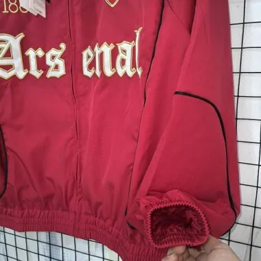 Arsenal 1886 Retro Red Windbreaker Jacket (S-2XL)