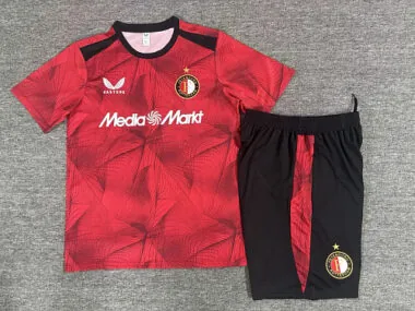 2026/27 Feyenoord Rotterdam Red Training Kids Kits 16-28