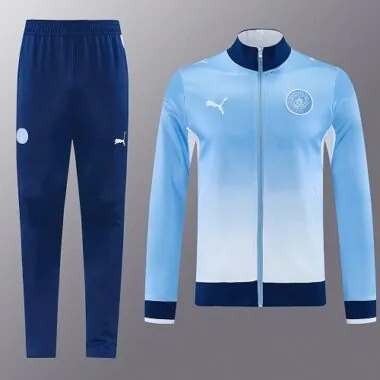 Manchester City 2026/27 Blue Long Sleeve Jacket suit S-XXL