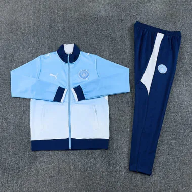 Manchester City 2026/27 Blue Long Sleeve Jacket suit (S-XXL)