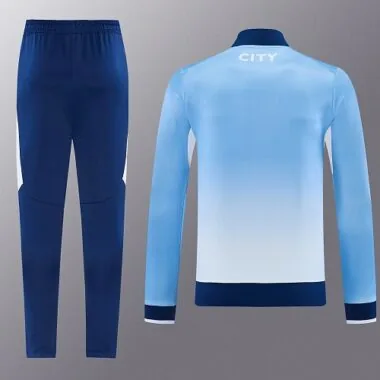 Manchester City 2026/27 Blue Long Sleeve Jacket suit (S-XXL)
