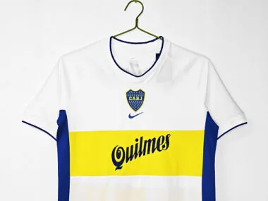 Retro Boca Juniors 2001/02 away soccer Jersey (S-XXL)