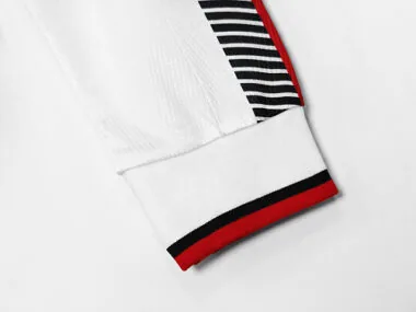 Retro AC milan 1997/98 away long sleeve soccer Jersey (S-XXL)