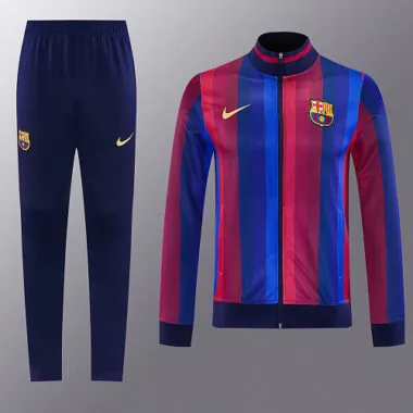 Barcelona 2026/27 Red And Blue Long Sleeve Jacket suit S-XXL