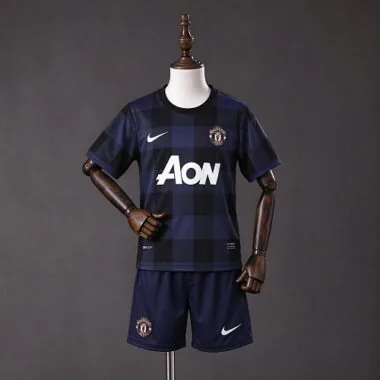 Retro Manchester United 2013/14 Away Kids Kits 16-28