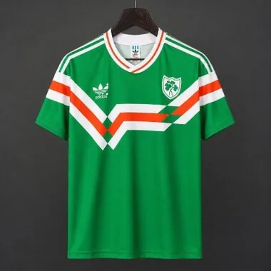 Retro 1989 Ireland Home Green Jersey S-2XL