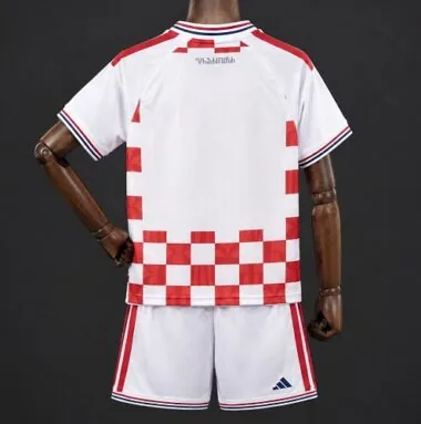 kid kit Croatia 2026/27 Home Soccer Jersey (Size 16-28)