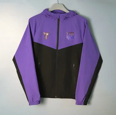 Barcelona 2026/27 Black And Purple Windbreaker Size S-3XL