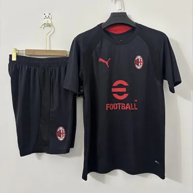 AC Milan 2026/27 Black Training Suit Size S-2XL