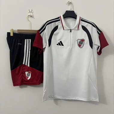 River Plate 2026/27 White POLO Suit Size S-2XL