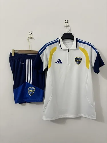 Boca Junior 2026/27 White POLO Suit Size S-2XL